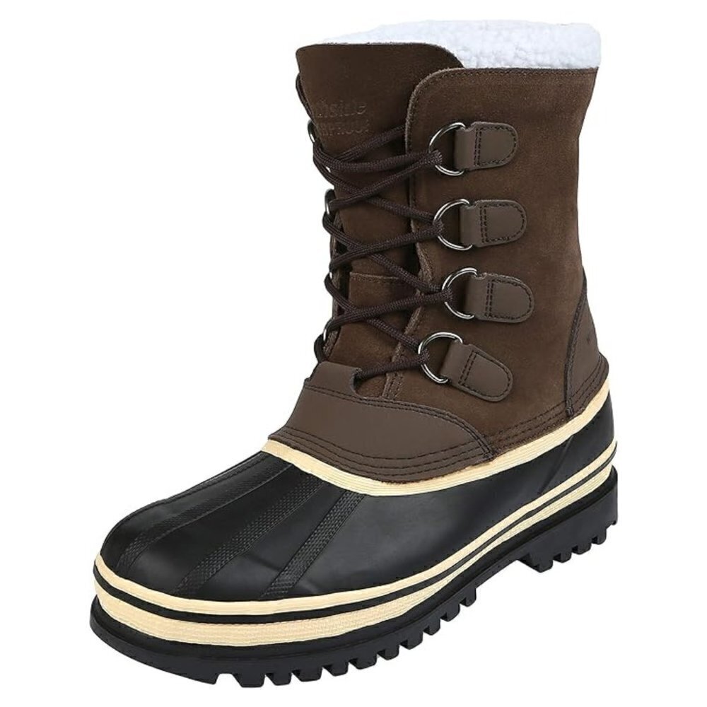 Northside Men's Back Country Waterproof Winter Snow Boot, Size 12